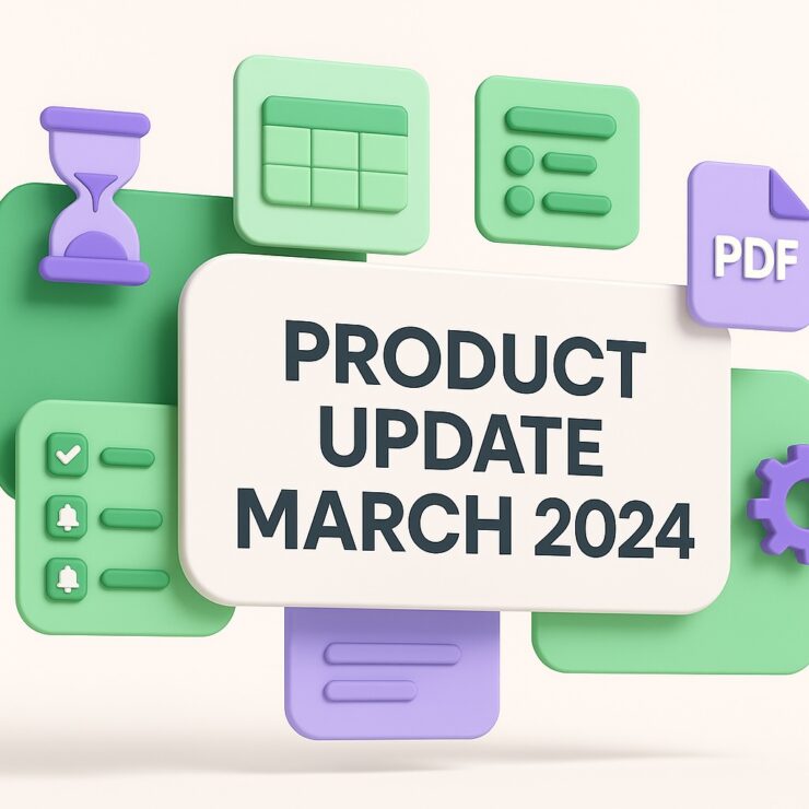 Product Update 03/24: Move Tasks Across Projects, Budget PDF Export, or Notifications Settings