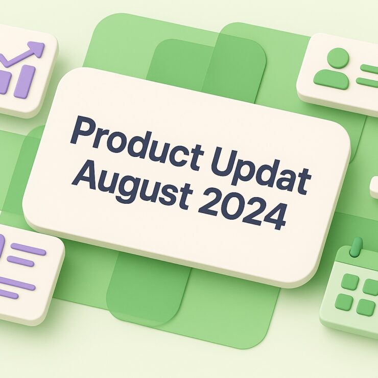 Product Update 08/24: Time and Materials Projects, Custom User Settings and Improved Invoicing