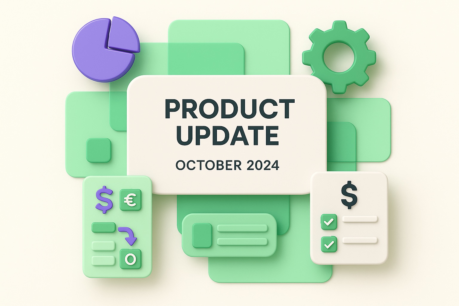 Product Update 10/24: Automated Invoicing, Enhanced Invoicing Plan, Auto-updated Exchange Rates and Revenue Accounts