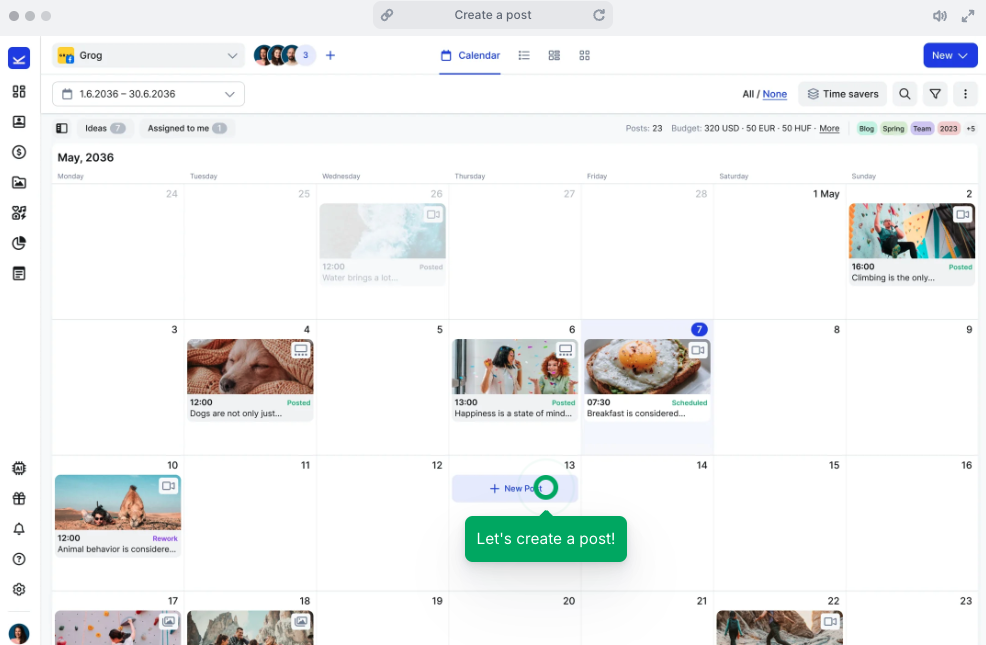 kontentino social media management AI tool