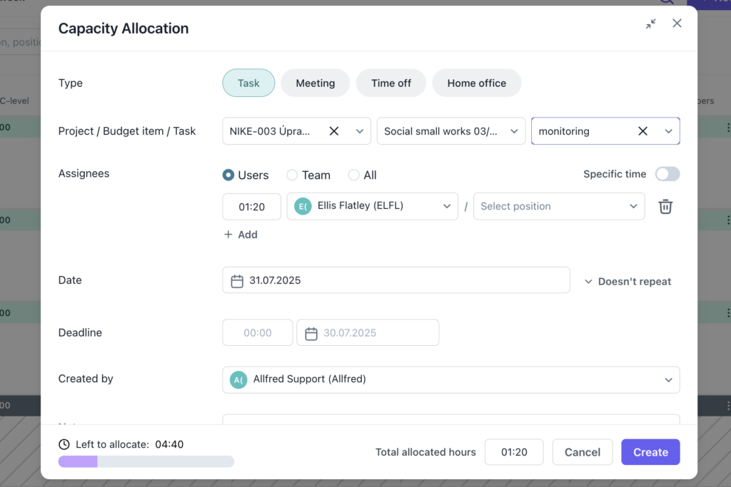  Smarter Task Search in Allocation